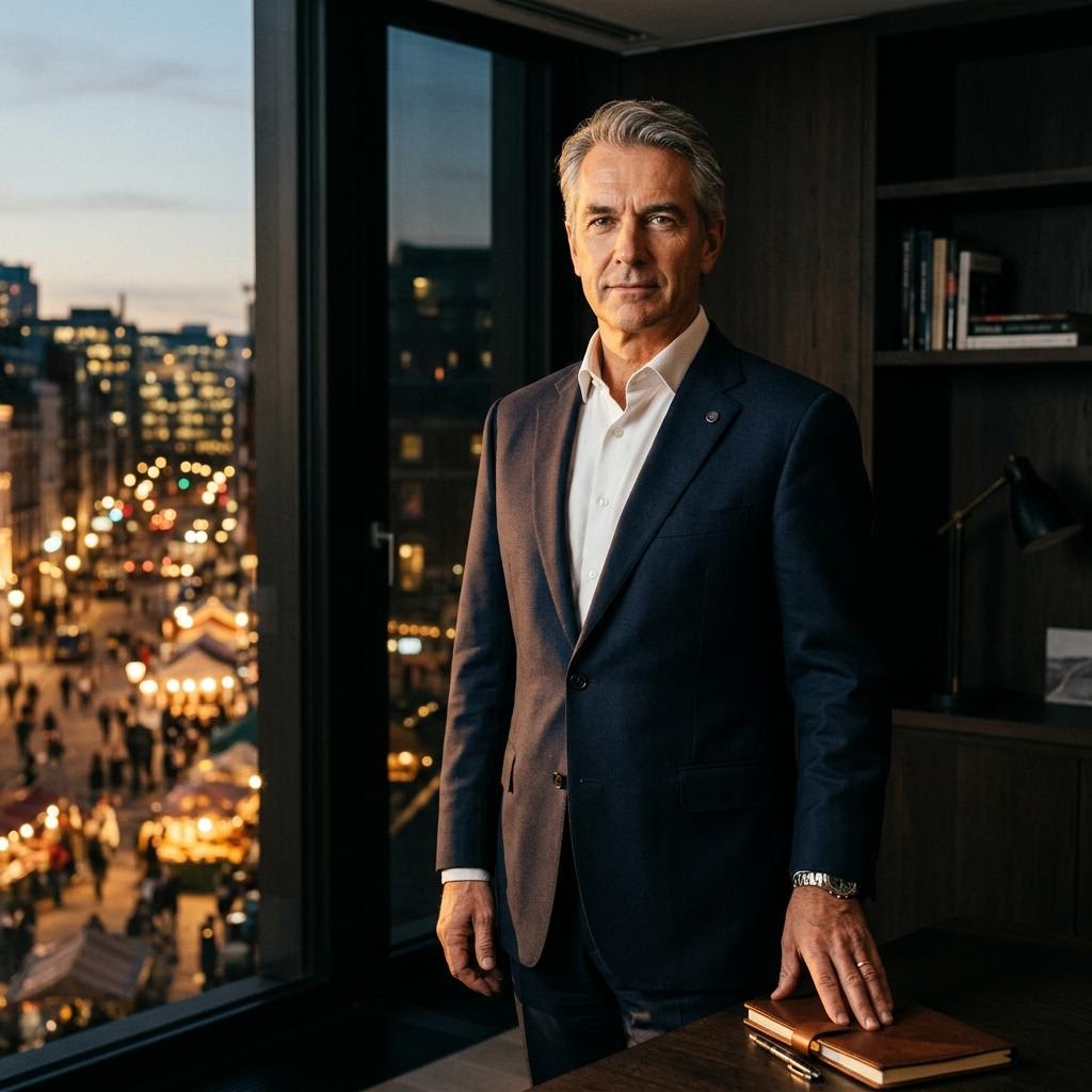 Fintech risk management director assessing asset liquidity